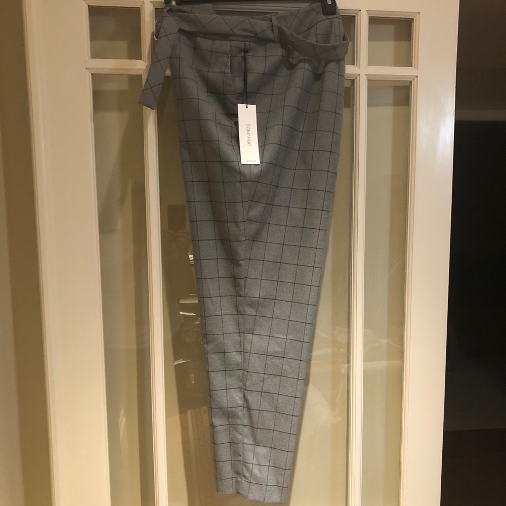 New Calvin Klein trousers plaid - Picture 2 of 4